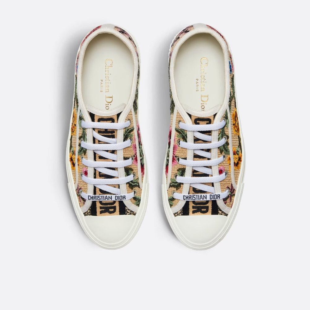 Brand new Dior embroidered sneakers size 38